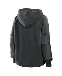 Fanatics Women's Black Kansas City Chiefs Oversized Raglan Gridiron Hoodie