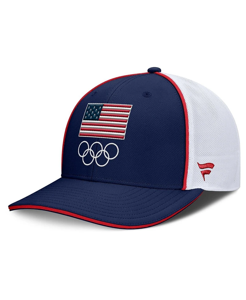 Fanatics Men's Navy Team Usa Contest Adjustable Hat
