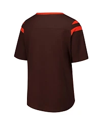 G-iii 4Her by Carl Banks Women's Brown Cleveland Browns Plus Linebacker T-Shirt