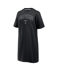 Fanatics Women's Black Tennessee Volunteers Elements Go Tri-Blend T-Shirt Dress