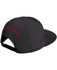 Adidas Men's and Women's Black Texas Tech Red Raiders Performance Flat Bill Adjustable Hat