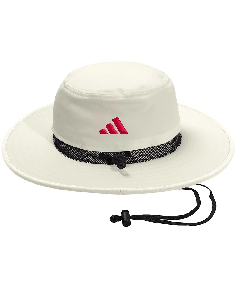 Adidas Men's and Women's Cream Nebraska Huskers Wide Brim Boonie Bucket Hat