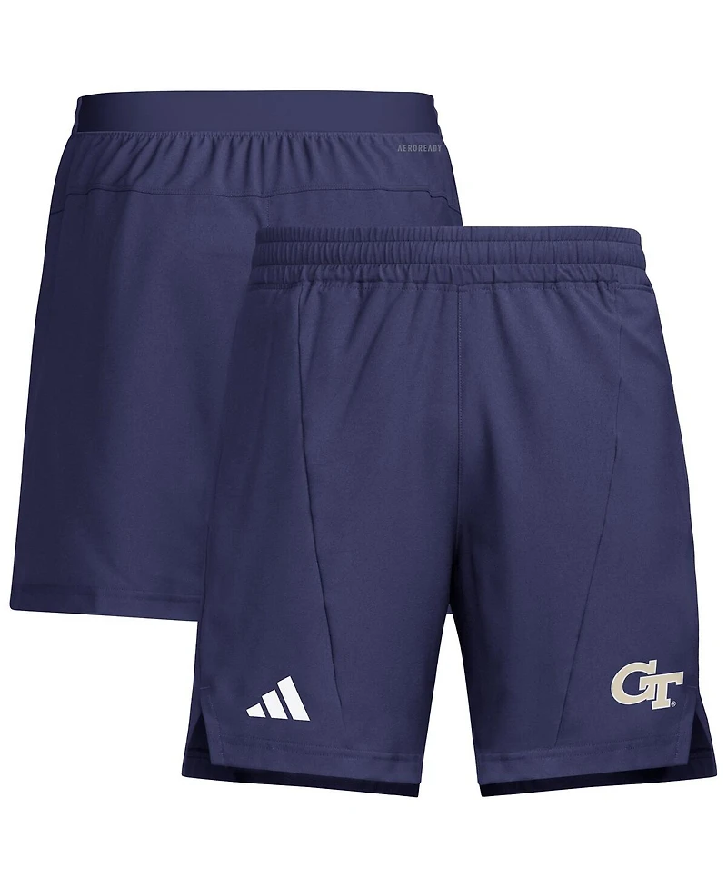 Adidas Men's Navy Georgia Tech Yellow Jackets Program Woven Training Shorts