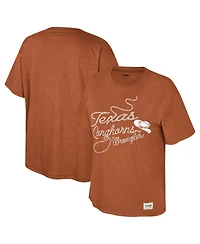 Colosseum x Wrangler Women's Texas Orange Longhorns Lasso Oversized T-Shirt