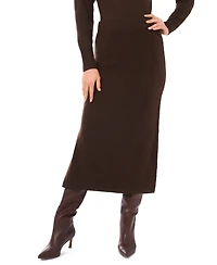 1.state Women's Side Slit Pencil Midi Skirt