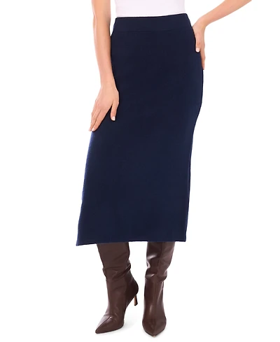 1.state Women's Side Slit Pencil Midi Skirt