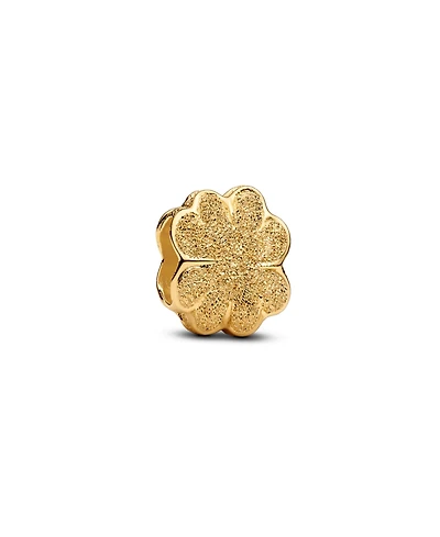 Pandora Gold Plated Textured Clover Mini Charms
