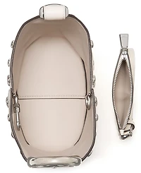 kate spade new york Halo Studded Mini Bucket Bag
