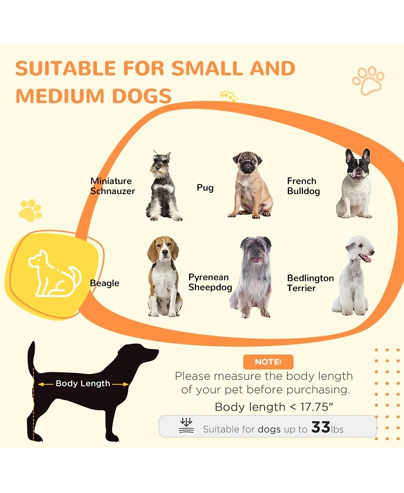 PawHut Dog Crate Furniture, Side or End Table w/ Door for Small Medium Dogs