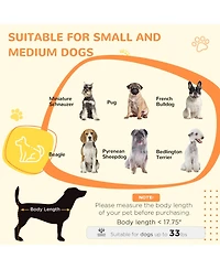 PawHut Dog Crate Furniture, Side or End Table w/ Door for Small Medium Dogs