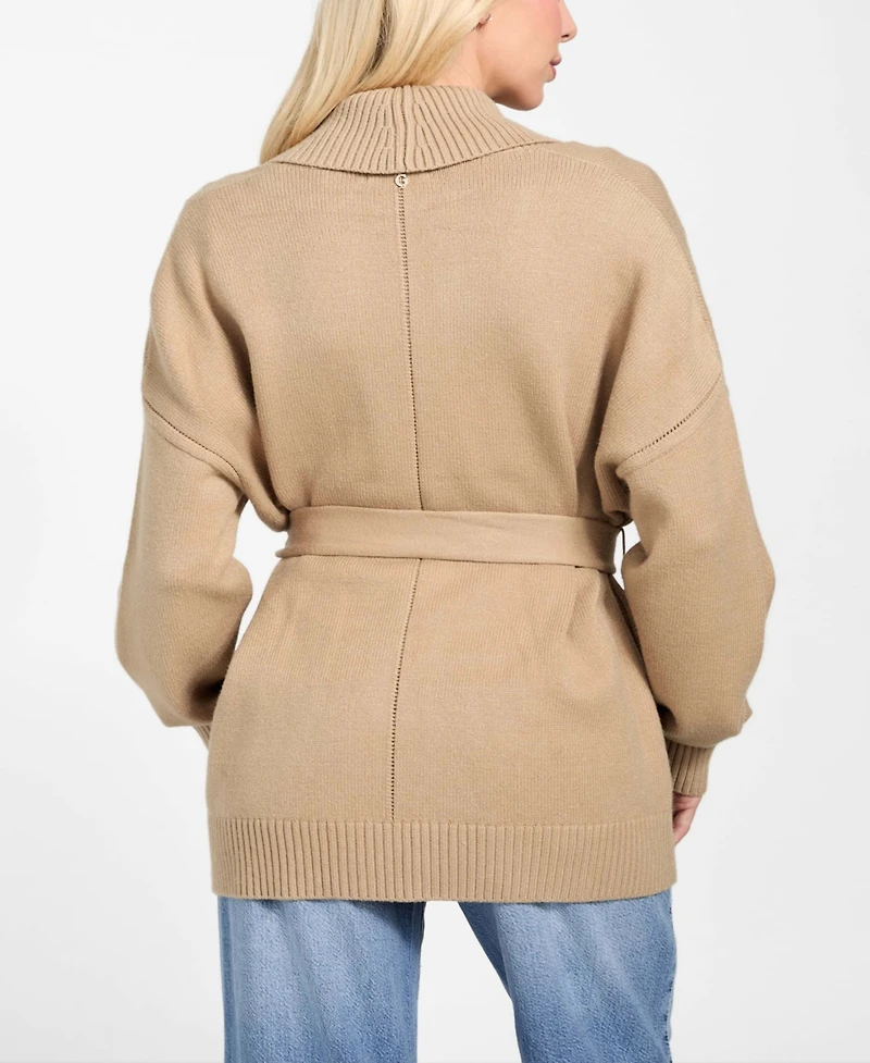 Guess Women's Long Sleeves Cardigan Sweater