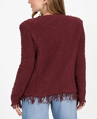 Guess Women's Kaesi Boucle Jacket