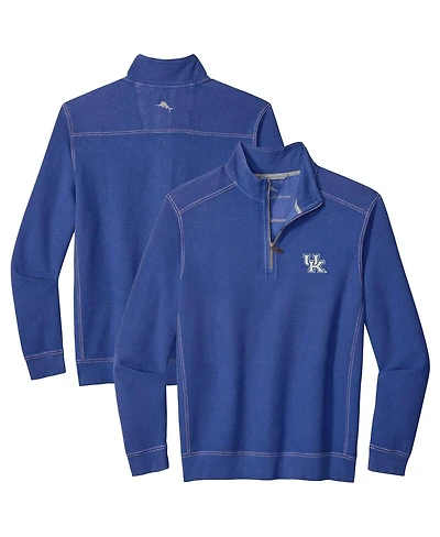 Tommy Bahama Men's Royal Kentucky Wildcats Montego Bay Half-Zip Jacket