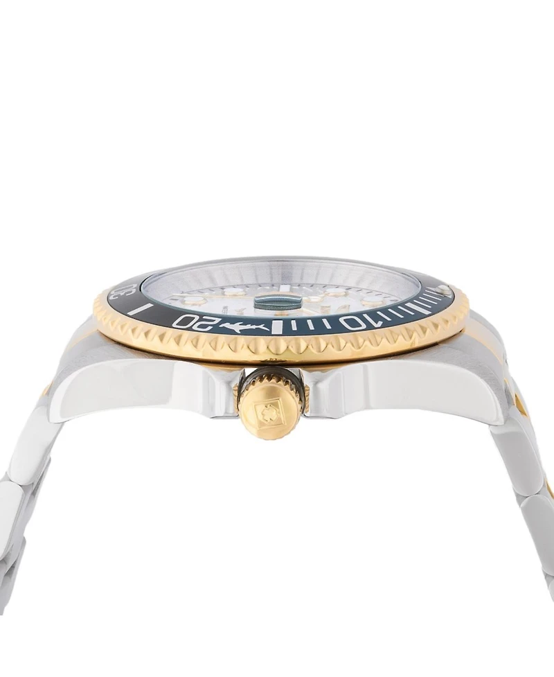 Invicta Men's Pro Diver Quartz 3 Hand Silver Dial Watch