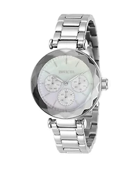 Invicta Women's 31267 Angel Quartz Chronograph White Dial Watch