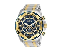 Invicta Men's 26296 Pro Diver Quartz Chronograph Blue Dial Watch