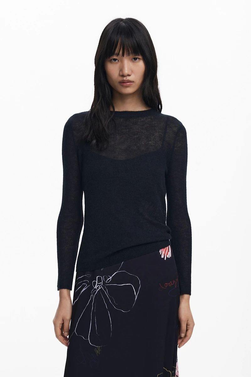 Desigual Women's 2-in-1 brushstroke dress