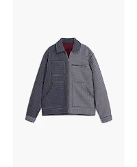 Desigual Men's Structured striped jacket