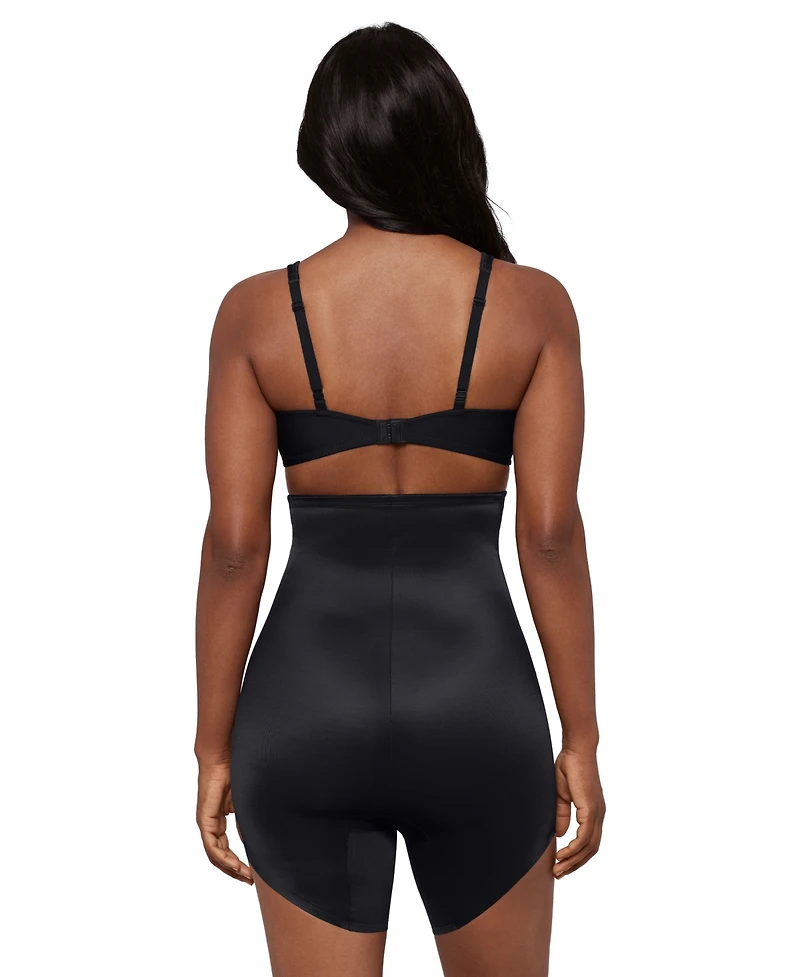 Miraclesuit Women's Showstopped Slanted Hem Shaping High-Waist Shorts