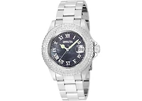 Invicta Women's 21711 Angel Quartz 3 Hand Black Dial Watch