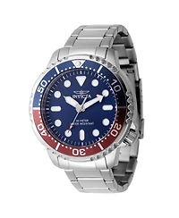 Invicta Men's 47219 Pro Diver Quartz Chronograph Blue Dial Watch