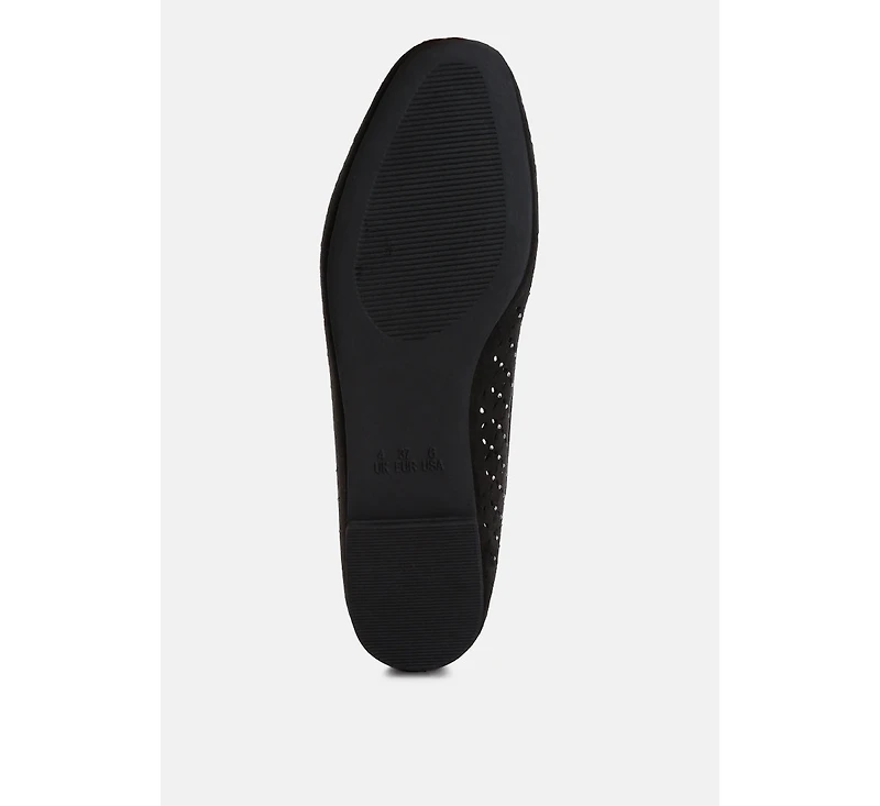 Gordon Perforated Ballerinas Women