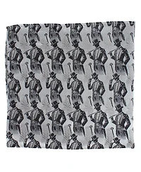 Trafalgar Men's Ambrose Dapper Night 12x12 Silk Pocket Square