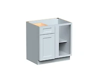 Casainc W33"x D24"x H34.5" Kitchen Blind Corner Base Cabinet