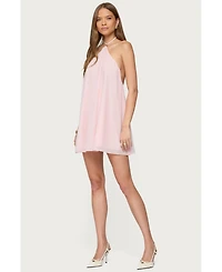 Edikted Women's Emeline Backless Halter Mini Dress