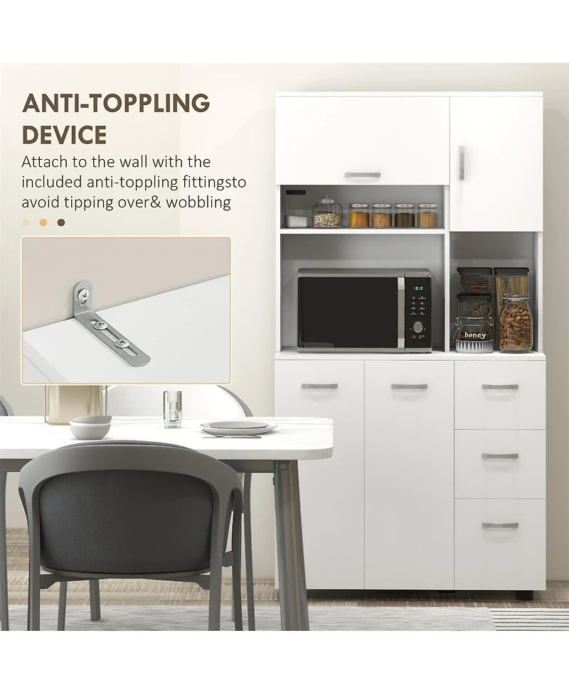 Slickblue Stylish Kitchen Storage Cabinet and Kitchen Cabinet for Organized Cooking Spaces