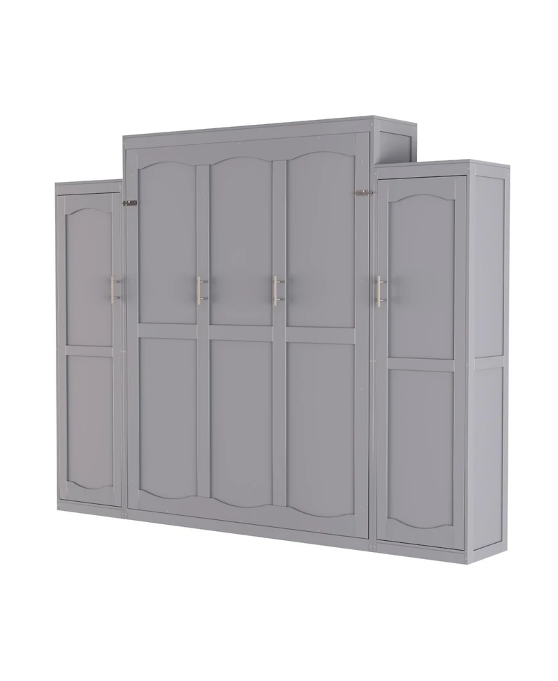 Streamdale Furniture Murphy Bed with Wardrobes & Shelves