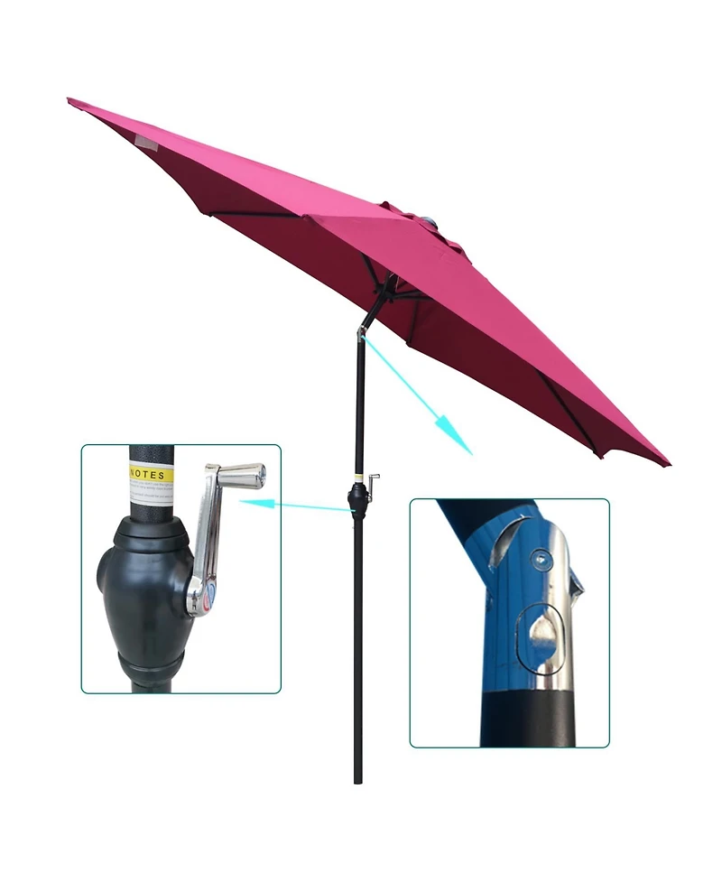 Streamdale Furniture 9FT Umbrella Burgundy