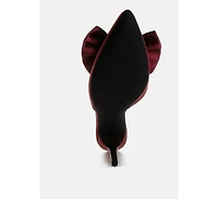 London Rag Sidonie Bow Detail Stiletto Mules Women