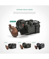 Tilta Left-Side Nato Extension Attachment for Camera Cage, Black
