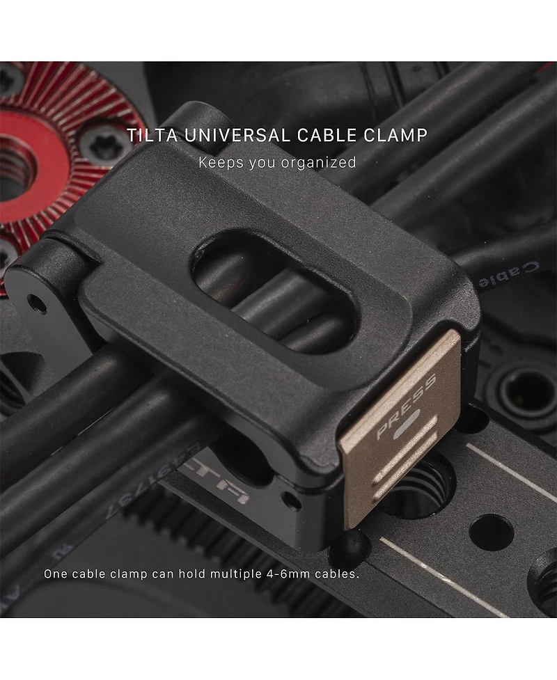Tilta Universal Cable Clamp, Black