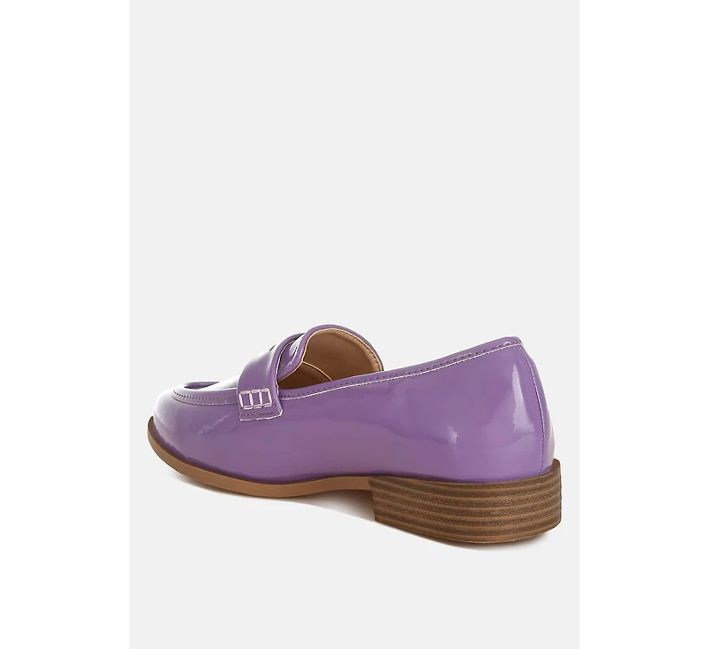 Mogul Penny Strap Detail Womens Loafer