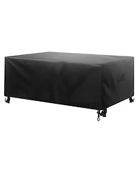 Slickblue Weather Resistant 420D Patio Furniture Cover for Chairs, Table, and Sofa