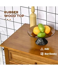 Slickblue Durable Kitchen Storage Cabinet Perfect for Small Spaces and Efficient Organization