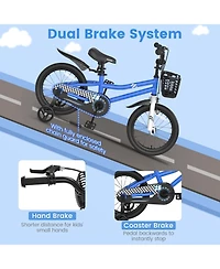 16-Inch Kids Bike with Removable Training Wheels