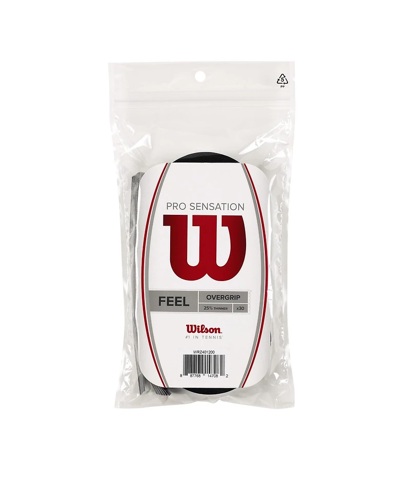 Wilson Pro Sensation 30-Pack Overgrip - Black