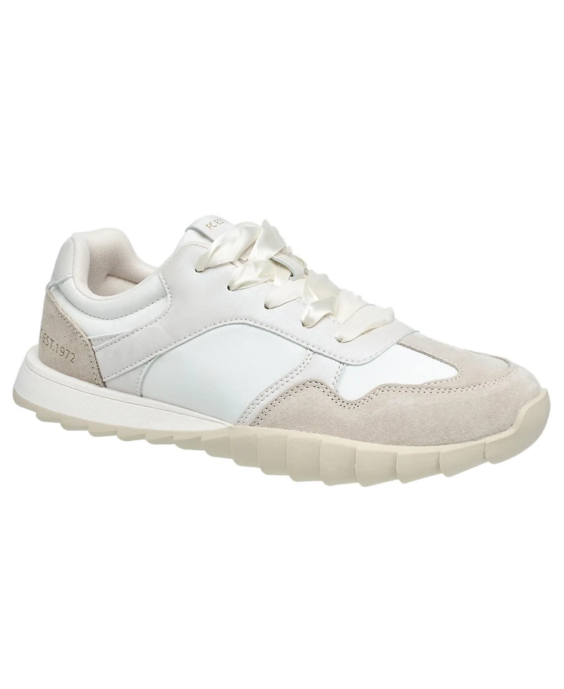 French Connection Women's Metz Ribbon Lace Sneakers