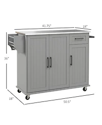 Tall Stylish Kitchen Storage Cabinet with Shelves for Pantry and Kitchen Storage