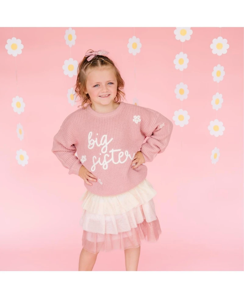 Sweet Wink Child Girl's Big Sis Bow Headband