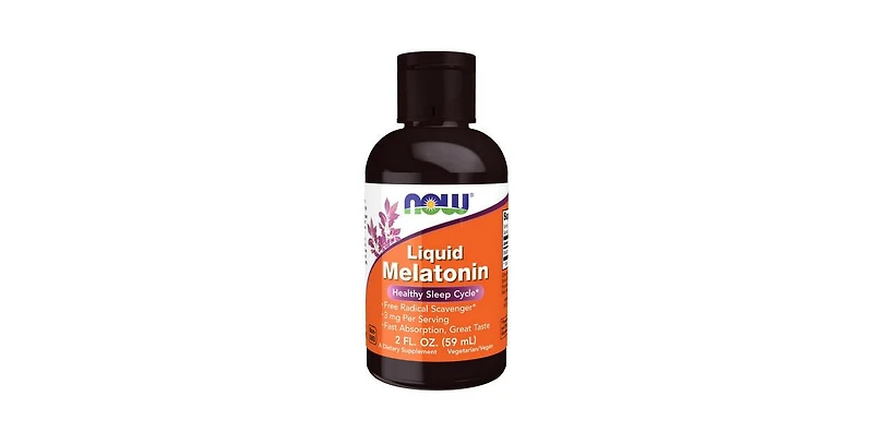 Now Foods Liquid Melatonin, 3 mg, 2 Oz