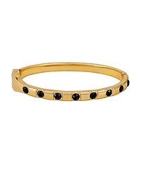 Guess Rhinestone Gold-Tone Bangle Bracelet