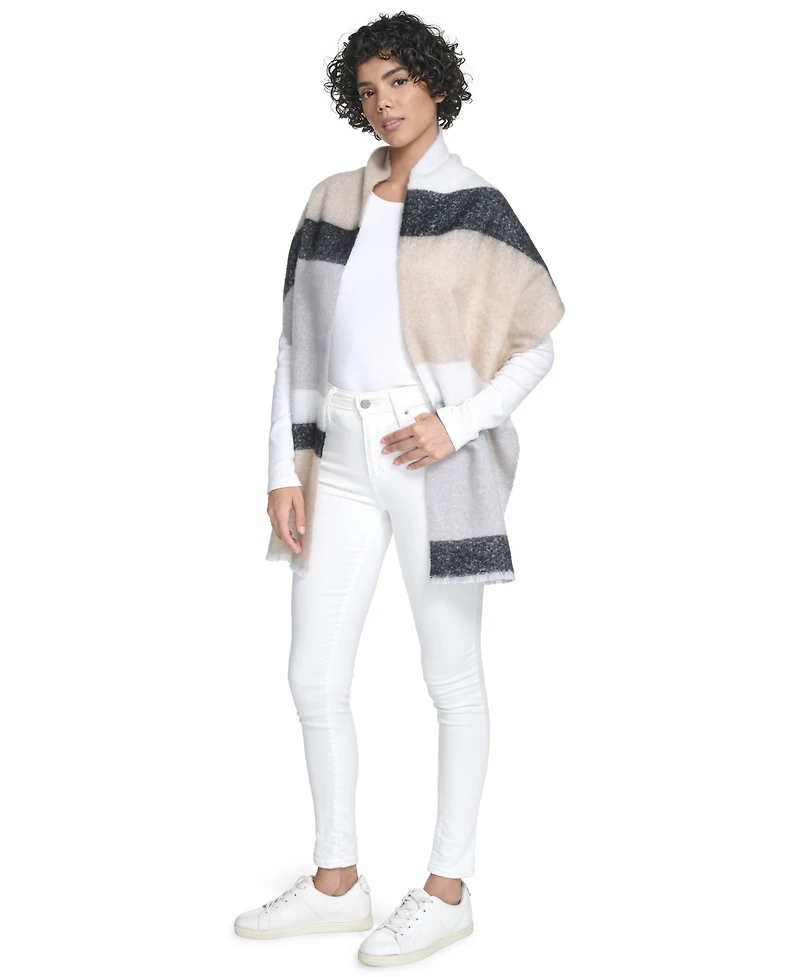 Calvin Klein Color Block Scarf