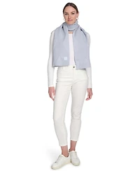 Calvin Klein Modern Bias Rib Scarf