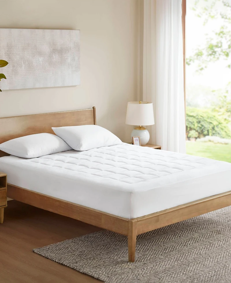 Madison Park Cloud Soft Plush Waterproof Mattress Pad