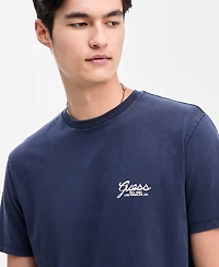 Guess Men's Script Logo Print T-Shirt