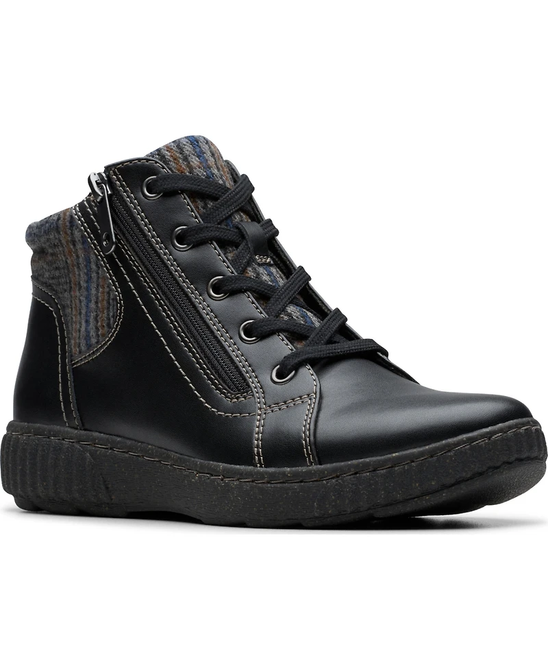 Clarks Women's Collection Caroline Spice Side Zip Booties